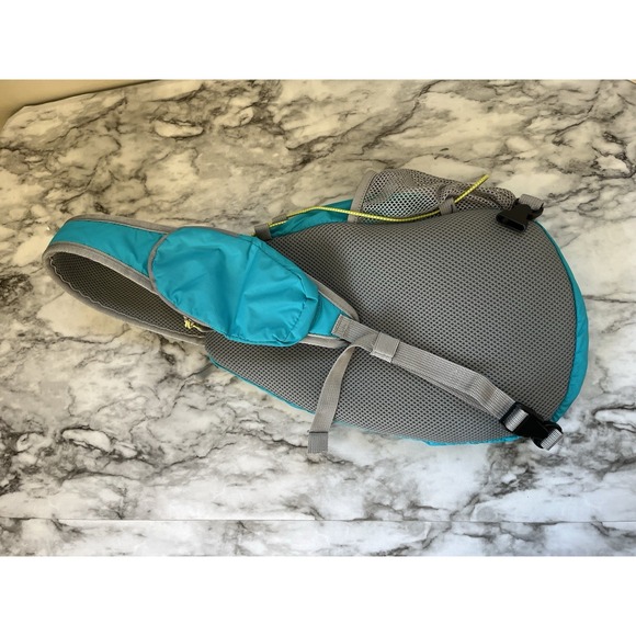 Eddie Bauer Ripstop Sling Backpack Blue Padded Strap - Picture 9 of 16